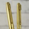 Parker 75 gold filled fountain pen and ballpoint set with 14K gold M nib - Image 11