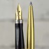 Parker 75 gold filled fountain pen and ballpoint set with 14K gold M nib - Image 10