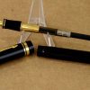 parker duofold centennial black fountain pen with 18 Karat gold B nib - Image 4