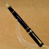 parker duofold centennial black fountain pen with 18 Karat gold B nib - Image 2