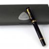 parker duofold centennial black fountain pen with 18 Karat gold B nib - Image 7