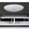 parker duofold centennial black fountain pen with 18 Karat gold B nib - Image 11