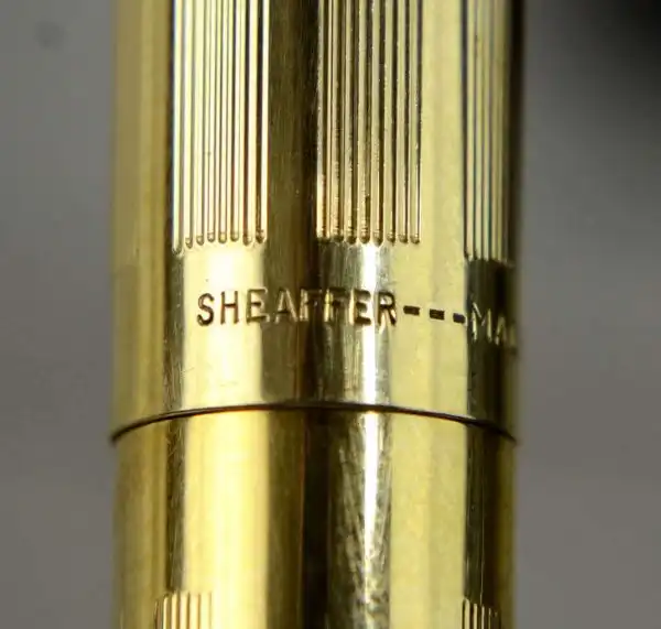 Vintage Sheaffer Imperial triumph touchdown fountain pen with 14K gold M nib - Image 11