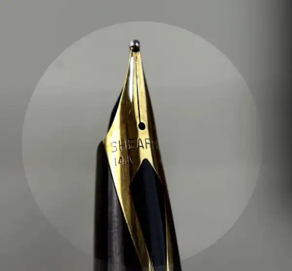Vintage Sheaffer Imperial triumph touchdown fountain pen with 14K gold M nib - Image 9