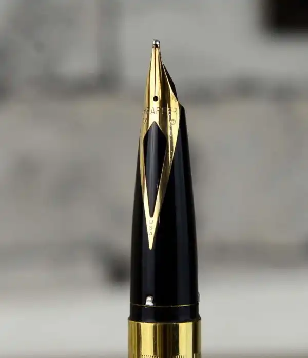 Vintage Sheaffer Imperial triumph touchdown fountain pen with 14K gold M nib - Image 7