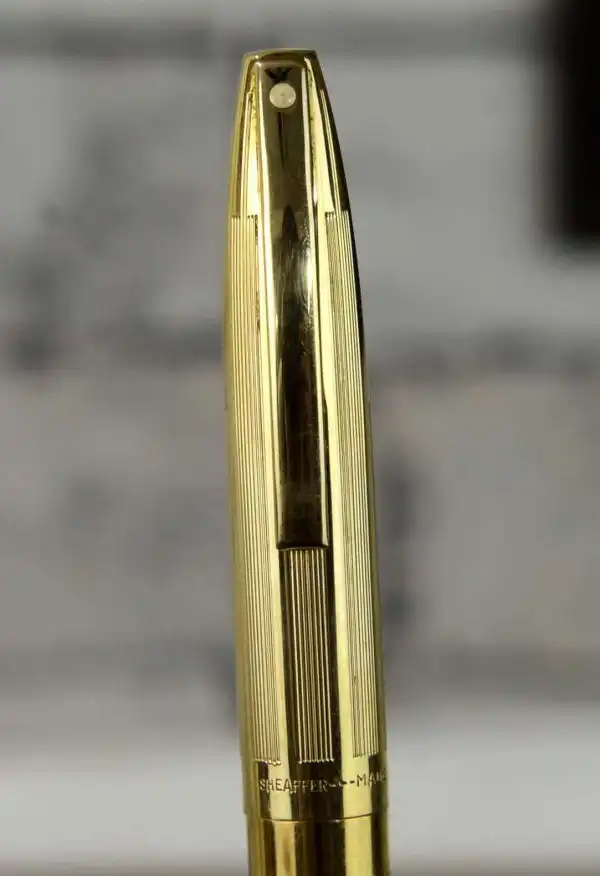 Vintage Sheaffer Imperial triumph touchdown fountain pen with 14K gold M nib - Image 5
