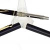 Vintage sheaffer targa 1003 matte black fountain pen with 14K gold Fine Nib - Image 3