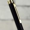 Vintage sheaffer targa 1003 matte black fountain pen with 14K gold Fine Nib - Image 6