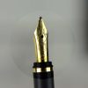 Montblanc Noblesse Navy blue fountain pen 18K gold B nib - 1970 Vintage - Image 8