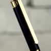 Montblanc Noblesse Navy blue fountain pen 18K gold B nib - 1970 Vintage - Image 4
