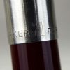 Parker 21 Vintage fountain pen burgundy barrel with steel F nib - Image 8