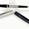Vintage parker 21 black barrel fountain pen with steel medium nib - USA - Image 4