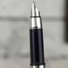 Parker 25 vintage chrome barrel fountain pen with Original Converter  - M nib - Image 4