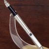 Parker 25 vintage chrome barrel fountain pen with Original Converter  - M nib - Image 2