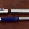 Parker 25 vintage chrome barrel fountain pen with Original Converter  - M nib - Image 3