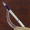 Parker 25 vintage chrome barrel fountain pen with Original Converter  - M nib - Image 2