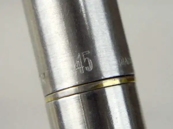 Vintage parker 45 flighter fountain pen 10Karat solid gold F nib - USA - Image 5