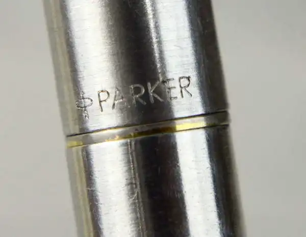 Vintage parker 45 flighter fountain pen 10Karat solid gold F nib - USA - Image 8