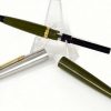 Vintage  parker 45 seaweed green barrel fountain pen with gold plated medium nib - USA - Image 3