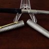 Vintage parker 75 sterling silver fountain pen 14Karat Gold F nib - Image 4