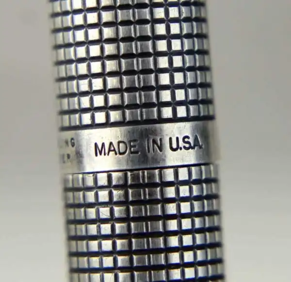 Vintage parker 75 sterling silver fountain pen 14Karat Gold F nib - Image 7