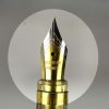 Vintage Senator Yen German fountain pen with dualtone iridium point F nib - Image 8