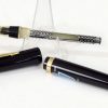 Vintage Senator Yen German fountain pen with dualtone iridium point F nib - Image 3