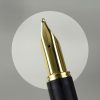 Vintage sheaffer TRZ 70 slim fountain and ballpoint pen  23K gold plated M nib - Image 10