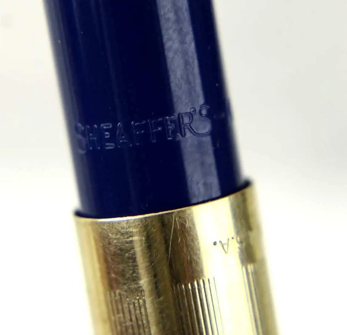 Vintage Sheaffer Imperial touchdown VIII fountain pen 14K solid gold F nib - Image 9