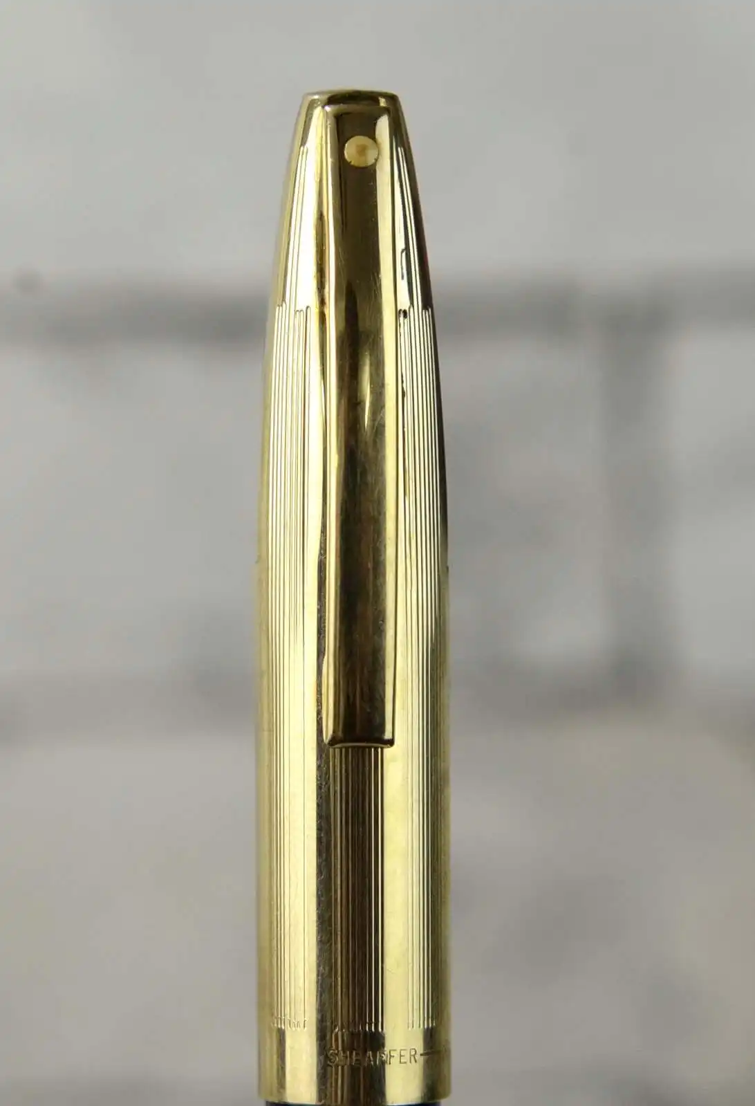 Vintage Sheaffer Imperial touchdown VIII fountain pen 14K solid gold F nib - Image 4