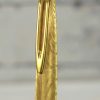 Vintage waterman CF plaque ORG golden fountain pen - 18K solid gold Broad nib - Image 11