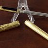 Vintage waterman CF gold filled fountain pen - 18K solid gold M nib - Image 7