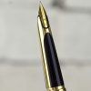 Vintage waterman CF gold filled fountain pen - 18K solid gold M nib - Image 5