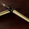 Vintage sheaffer targa 1005 fountain pen  with 14K solid gold Broad nib - Image 6