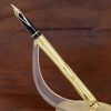 Vintage sheaffer targa 1005 fountain pen  with 14K solid gold Broad nib - Image 2