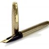 Vintage Sheaffer Imperial sovereign fountain pen with 14K gold F nib - Image 4