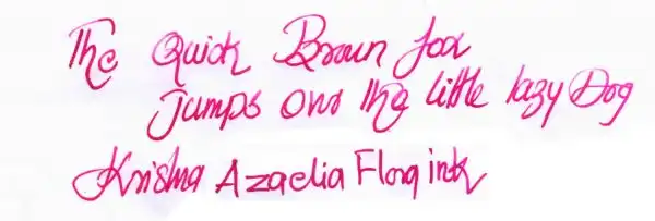 Krishna Ink Azaelia flora fountain pen ink - 20 ml - Image 4