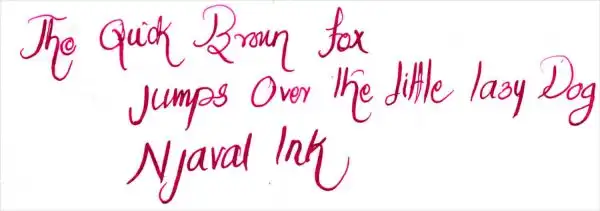 Krishna Ink Njaval fountain pen ink - 20 ml - Image 5