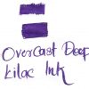Krishna Ink Overcast deep purple lilac fountain pen ink - 20 ml - Image 2