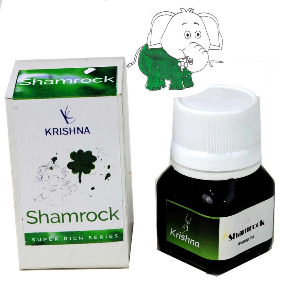 Buy Krishna ink shamrock fountain pen ink online india