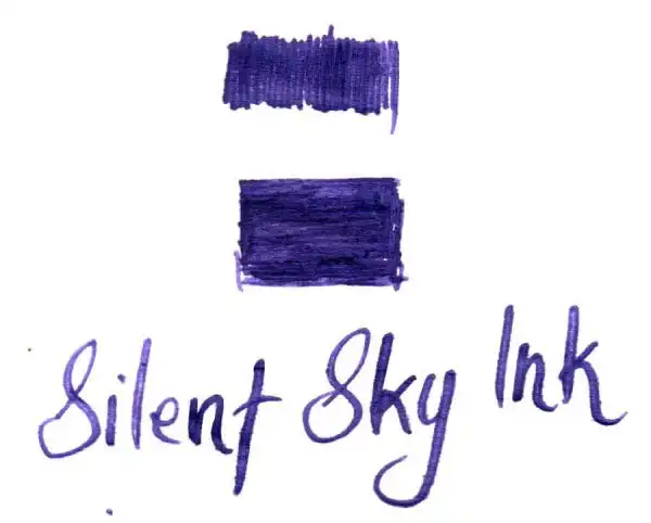 Krishna Ink silent night sky fountain pen ink - 20 ml - Image 3
