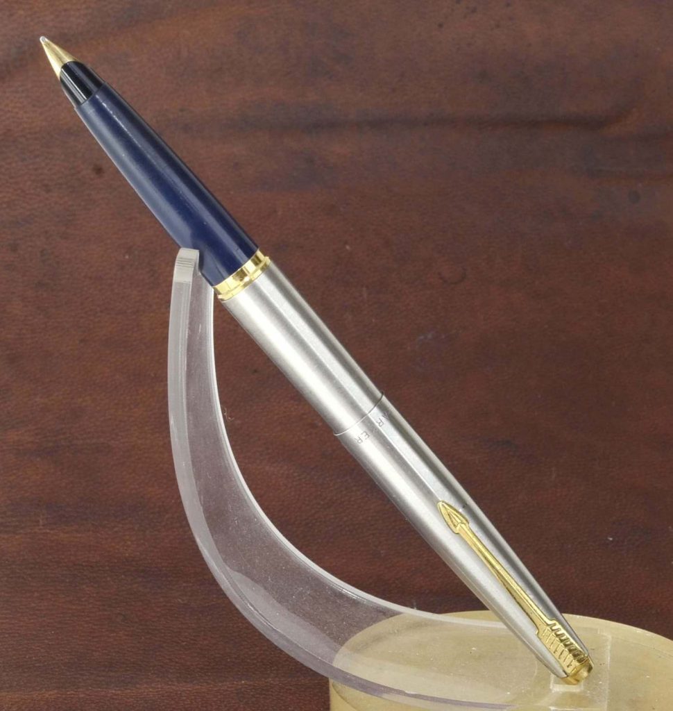 Buy online Vintage Parker 45 flighter fountain pen 14K solid gold M nib