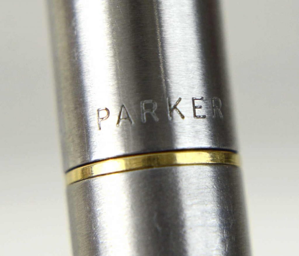 Buy online Vintage Parker 45 flighter fountain pen 14K solid gold M nib