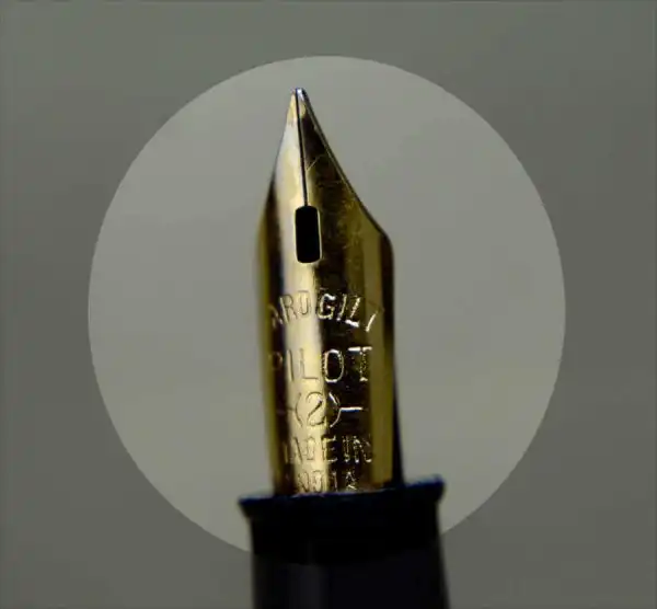 Pilot Vintage  Eyedropper type 2 fountain pen - gold plated F nib - Image 4