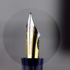 Kanwrite Desire red white marbled fountain pen - Full flex medium nib - Image 7