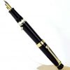 Kanwrite Heritage Jet black piston filler fountain pen  - Full Flex Fine nib - Image 2