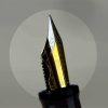 Kanwrite Heritage amber black piston filler fountain pen  - Full Flex fine nib - Image 8