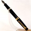 Kanwrite Heritage Jet black piston filler customized fountain pen  - Medium stub nib - Image 2