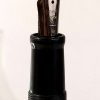 Kanwrite Heritage Jet black piston filler customized fountain pen  - Medium stub nib - Image 7