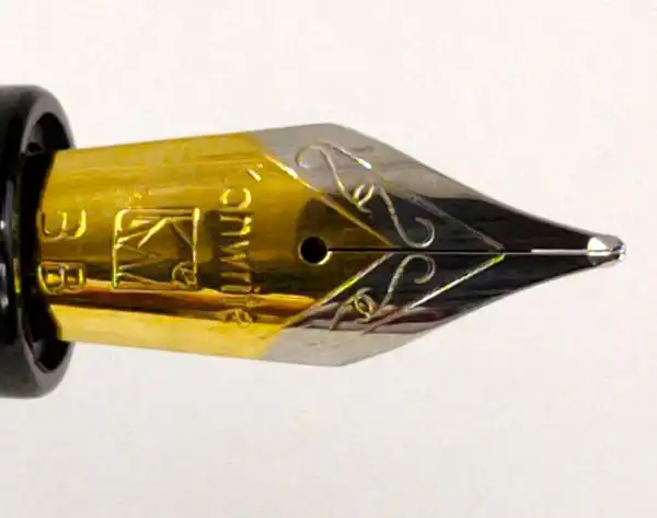 Kanwrite Heritage Orange barrel piston filler fountain pen  - F, M and B points sailor Zoom nib - Image 10